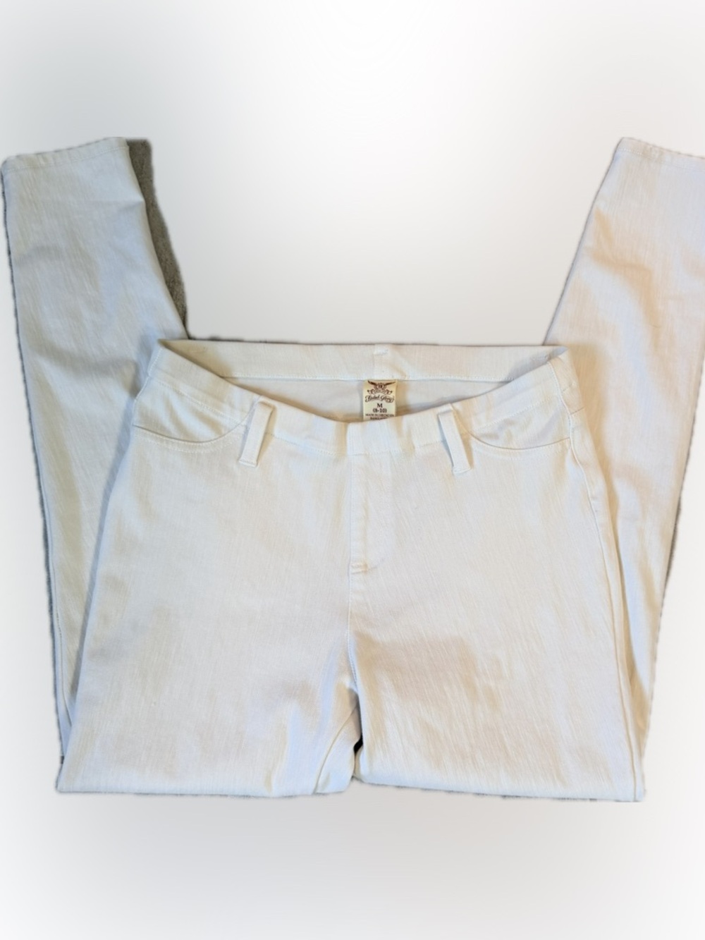 Faded Glory White Straight Leg Women’s Jeggings